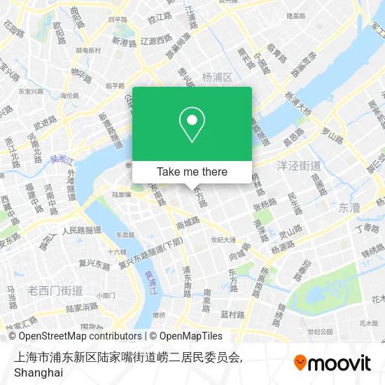 上海市浦东新区陆家嘴街道崂二居民委员会 map