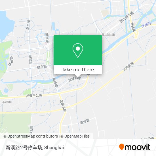 新溪路2号停车场 map
