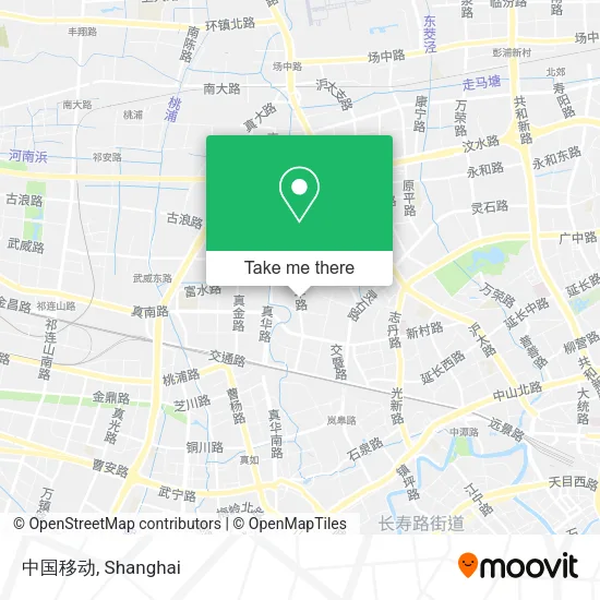 中国移动 map