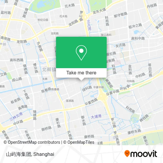 山屿海集团 map