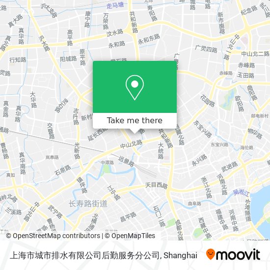 上海市城市排水有限公司后勤服务分公司 map