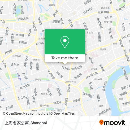 上海名家公寓 map