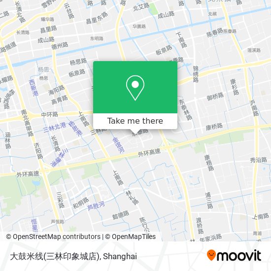 大鼓米线(三林印象城店) map