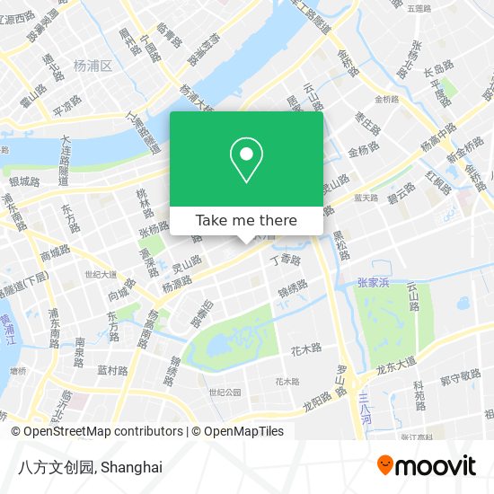 八方文创园 map