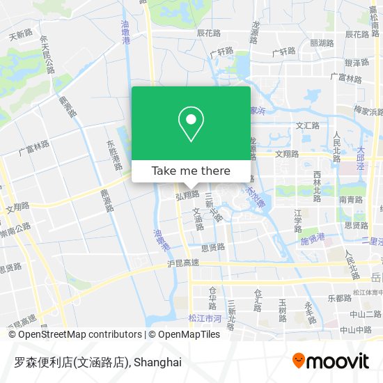 罗森便利店(文涵路店) map