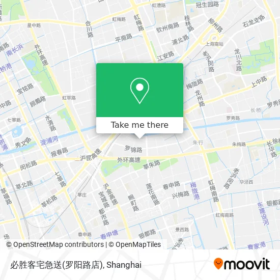 必胜客宅急送(罗阳路店) map
