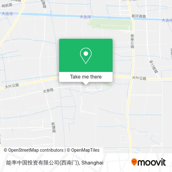 能率中国投资有限公司(西南门) map