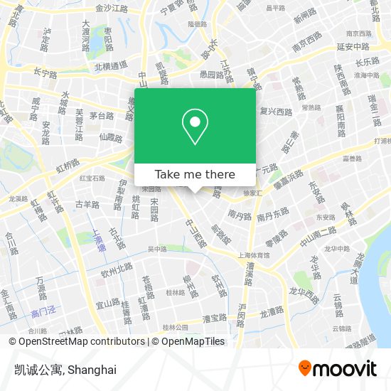 凯诚公寓 map
