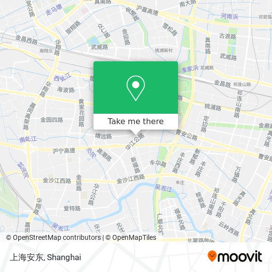 上海安东 map