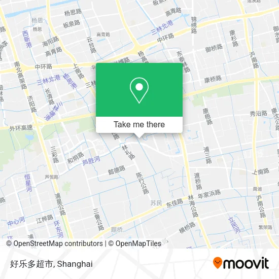 好乐多超市 map