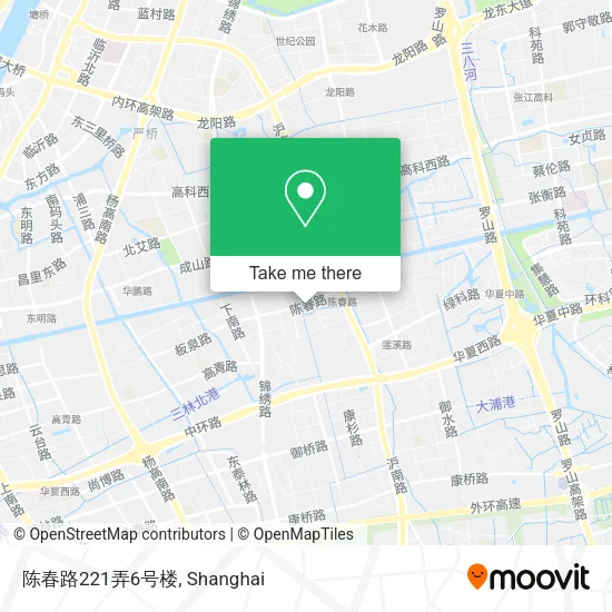 陈春路221弄6号楼 map