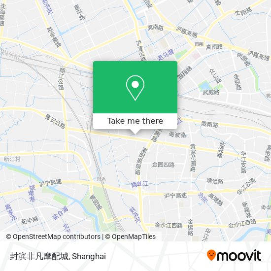 封滨非凡摩配城 map