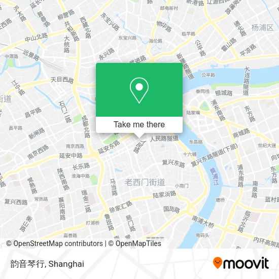 韵音琴行 map