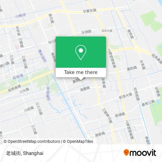 老城街 map