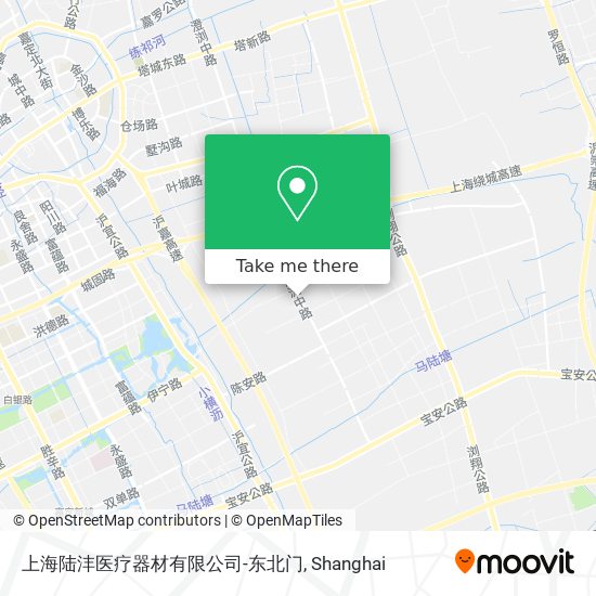 上海陆沣医疗器材有限公司-东北门 map