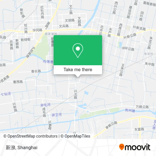 新泖 map