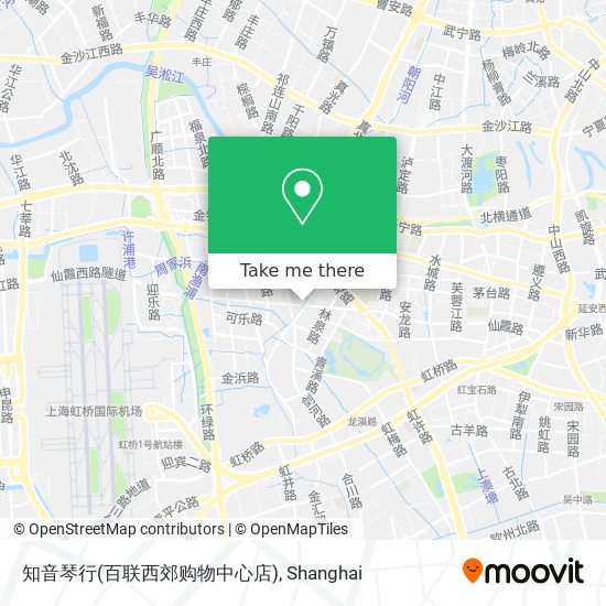 知音琴行(百联西郊购物中心店) map