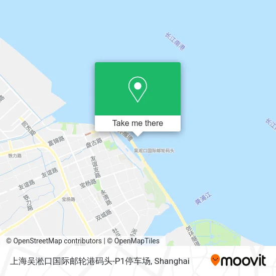 上海吴淞口国际邮轮港码头-P1停车场 map
