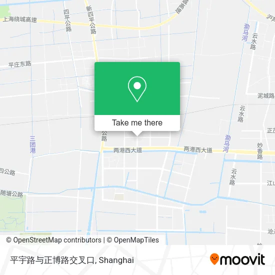 平宇路与正博路交叉口 map