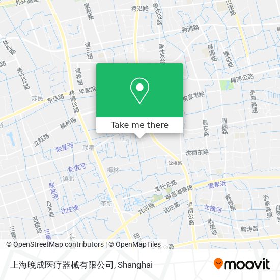 上海晚成医疗器械有限公司 map