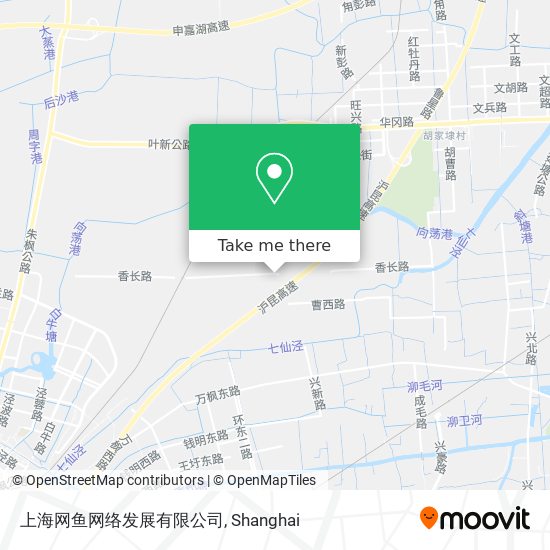 上海网鱼网络发展有限公司 map