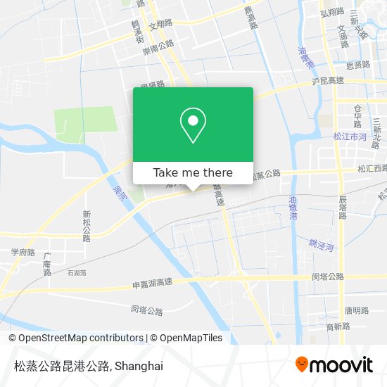 松蒸公路昆港公路 map