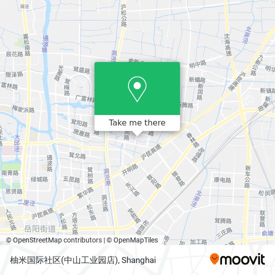 柚米国际社区(中山工业园店) map