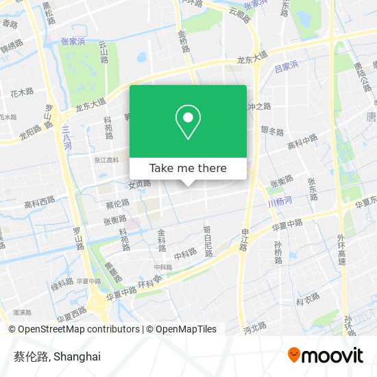 蔡伦路 map