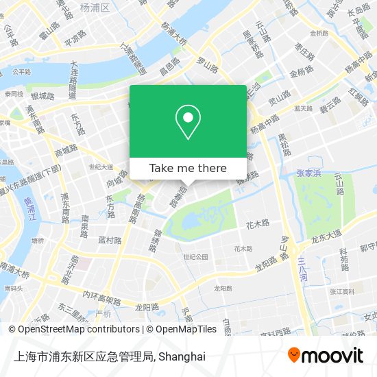上海市浦东新区应急管理局 map