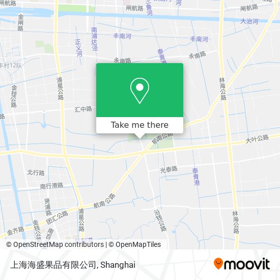上海海盛果品有限公司 map