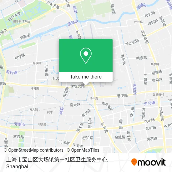 上海市宝山区大场镇第一社区卫生服务中心 map