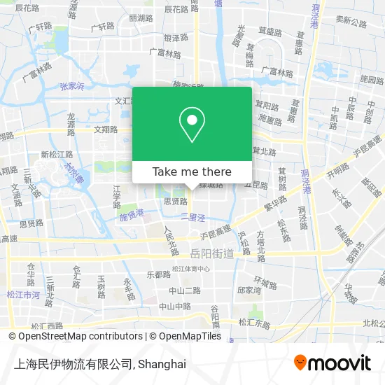 上海民伊物流有限公司 map