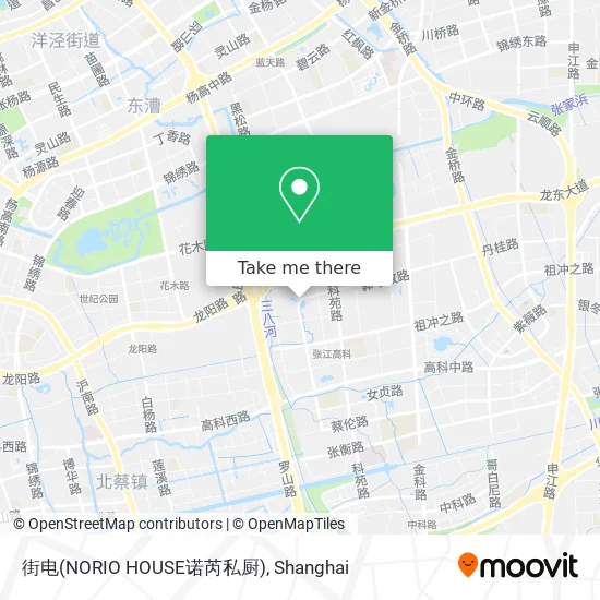 街电(NORIO HOUSE诺芮私厨) map