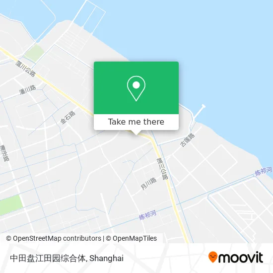 中田盘江田园综合体 map