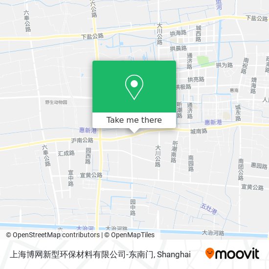 上海博网新型环保材料有限公司-东南门 map