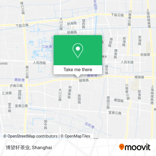 博望轩茶业 map