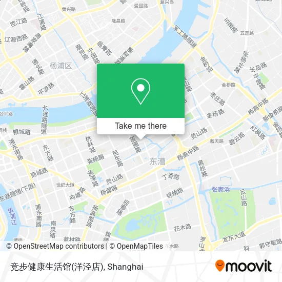 竞步健康生活馆(洋泾店) map