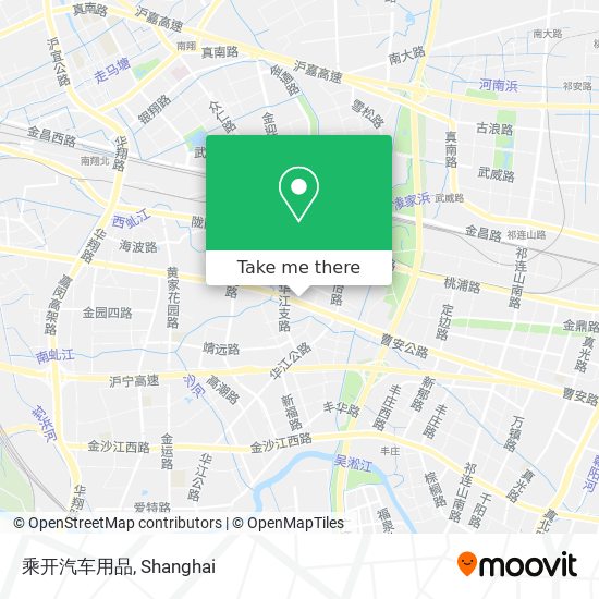 乘开汽车用品 map