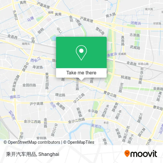 乘开汽车用品 map