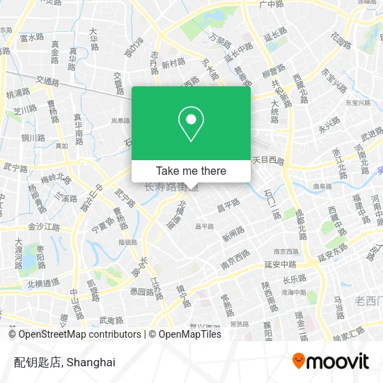 配钥匙店 map