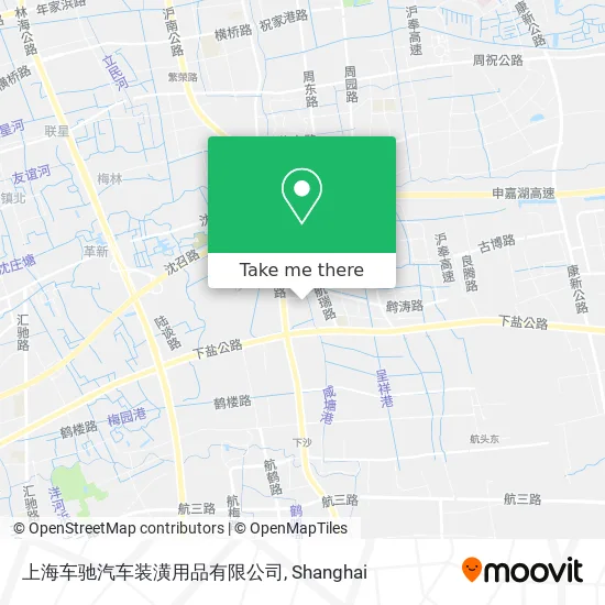 上海车驰汽车装潢用品有限公司 map