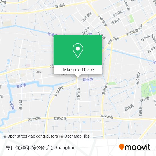 每日优鲜(泗陈公路店) map