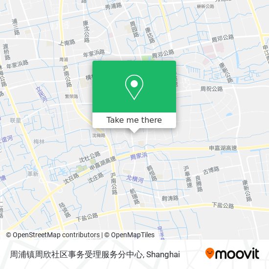 周浦镇周欣社区事务受理服务分中心 map