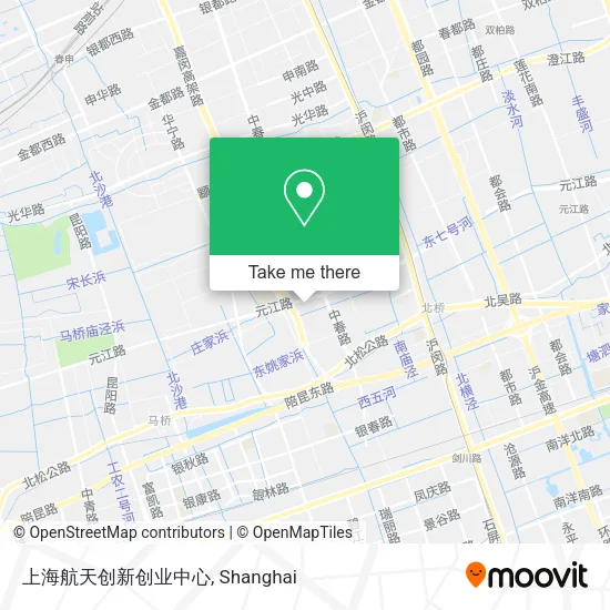 上海航天创新创业中心 map