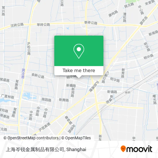 上海岑锐金属制品有限公司 map
