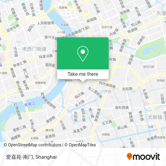 爱嘉苑-南门 map