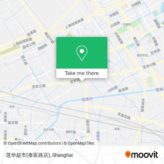 莲华超市(泰富路店) map