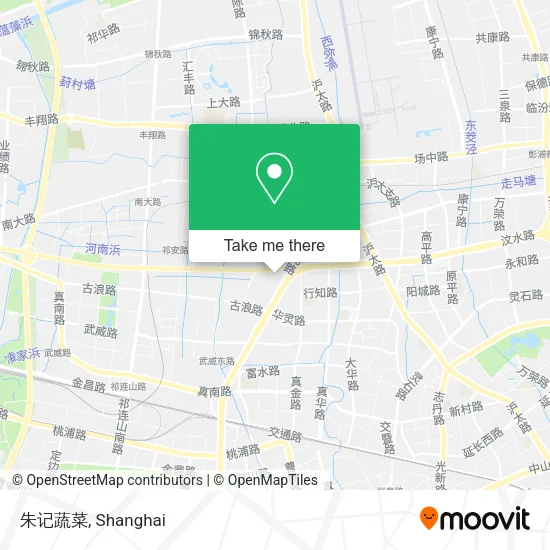 朱记蔬菜 map