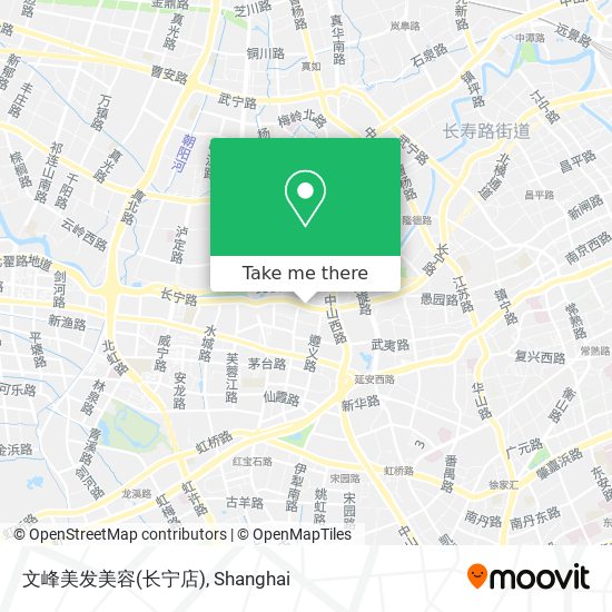 文峰美发美容(长宁店) map
