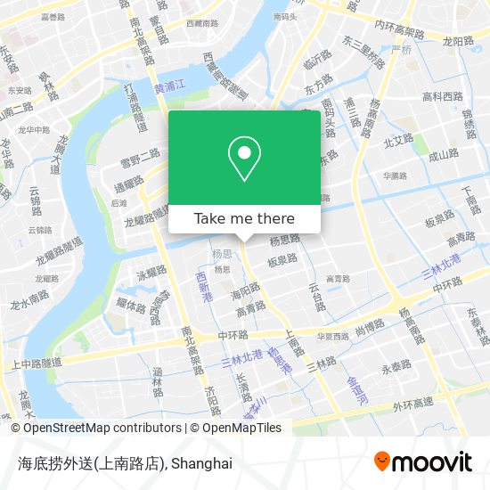 海底捞外送(上南路店) map
